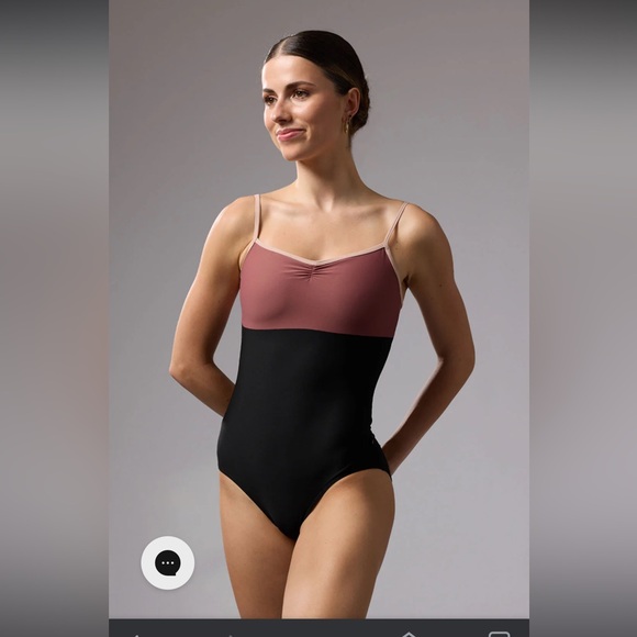 Bodile Polina leotard in obsidian rosewood nougat - Picture 7 of 7